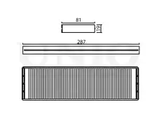 Салонный фильтр UNIO FLT-40089