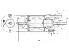 Топливный фильтр UNIO FLT-55005