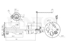 Топливный фильтр UNIO FLT-55009