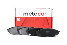 Тормозные колодки дисковые METACO 3000-809