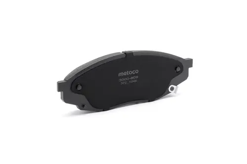 Тормозные колодки дисковые METACO 3000-809