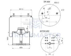 Пневмоподушка TRUCKMASTER TM7008813