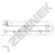 Датчик ABS ZENNEK DAS0076