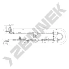 Датчик ABS ZENNEK DAS0092