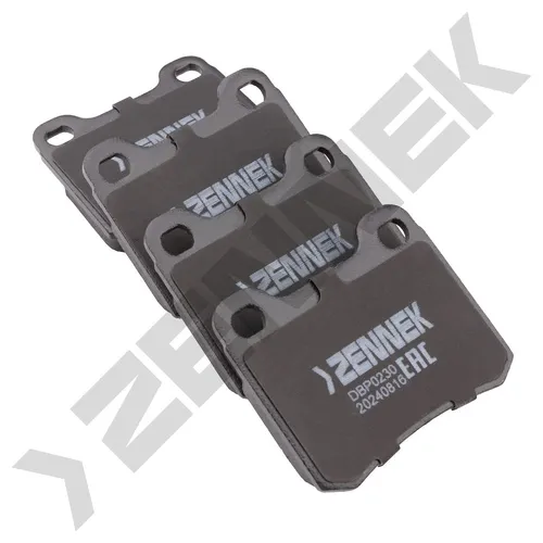 Тормозные колодки дисковые ZENNEK DBP0230