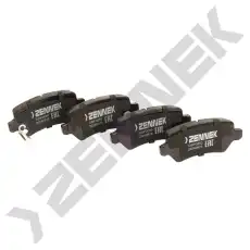 Тормозные колодки дисковые ZENNEK DBP0050