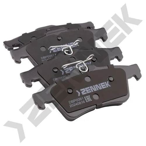 Тормозные колодки дисковые ZENNEK DBP0061
