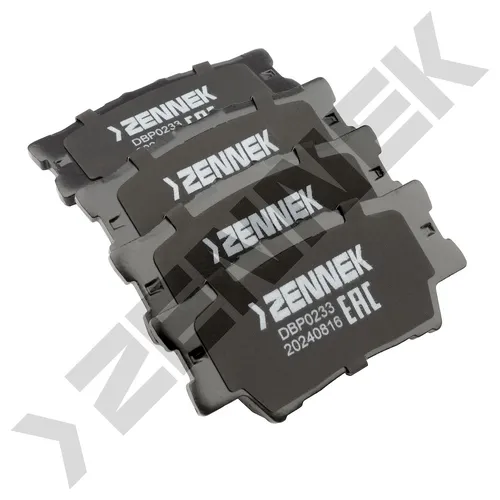 Тормозные колодки дисковые ZENNEK DBP0233