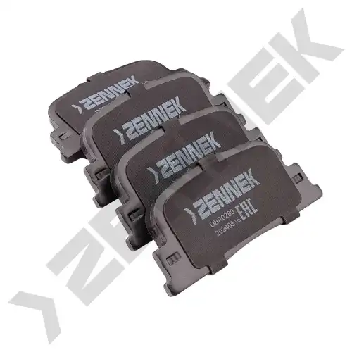 Тормозные колодки дисковые ZENNEK DBP0280