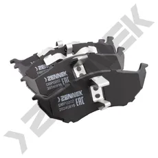 Тормозные колодки дисковые ZENNEK DBP0202