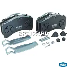 Тормозные колодки дисковые KRAUF BPZ1051BD