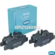 Тормозные колодки дисковые KRAUF BPZ1068BD