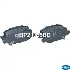 Тормозные колодки дисковые KRAUF BPZ1155BD