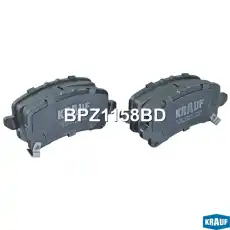 Тормозные колодки дисковые KRAUF BPZ1158BD