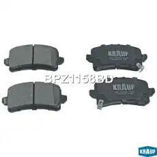 Тормозные колодки дисковые KRAUF BPZ1158BD