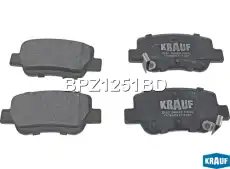Тормозные колодки дисковые KRAUF BPZ1251BD