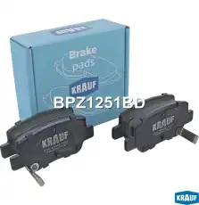 Тормозные колодки дисковые KRAUF BPZ1251BD