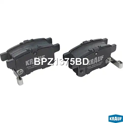 Колодки тормозные дисковые BPZ1375BD KRAUF