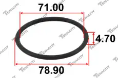 ASMHO1091 Уплотнитель опоры амортизатора Tenacity (4100) ASMHO1091