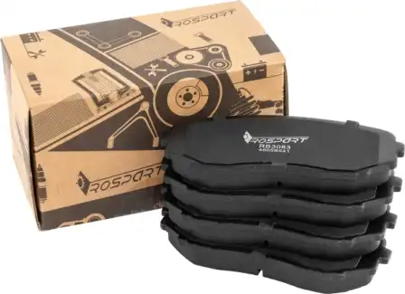 Тормозные колодки дисковые ROSPART RB3083