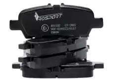 Тормозные колодки дисковые ROSPART RB1592