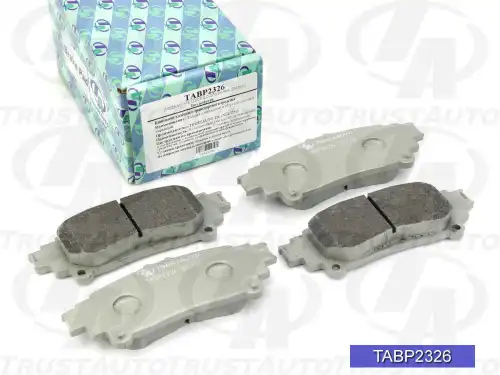 Тормозные колодки дисковые TRUSTAUTO TABP2326