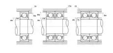 7010UADG/GNP42 NTN Подшипник