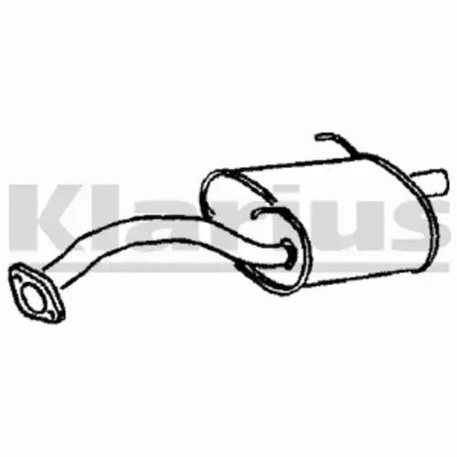 Тормозной диск KLARIUS 210512