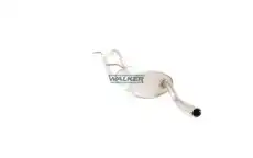 глушитель задняя часть Opel 22165 WALKER
