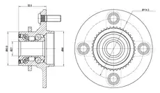 Ступица TRIALLI MR1405