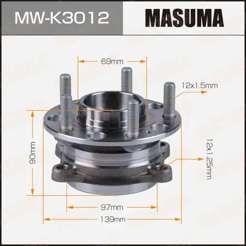 Ступица MASUMA MWK3012