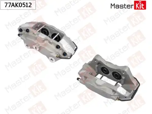 Суппорт тормозной фиксированный MASTERKIT 77AK0512 передняя ось слева
