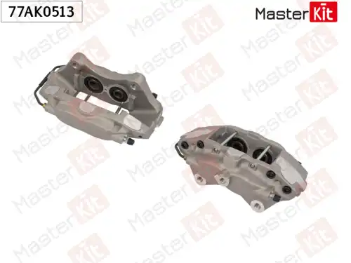Суппорт тормозной фиксированный MASTERKIT 77AK0513 передняя ось справа