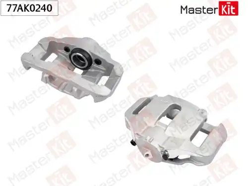 Суппорт тормозной плавающий MASTERKIT 77AK0240 передняя ось слева