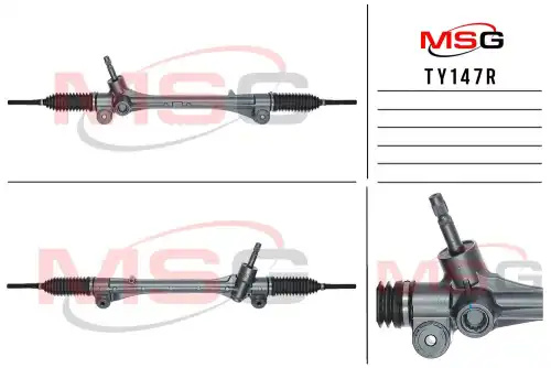Рулевая рейка MSG TY147R