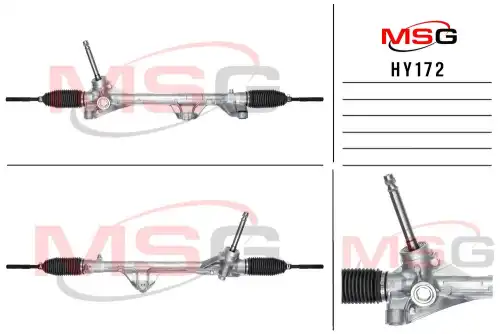 Рулевая рейка MSG HY172