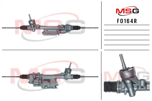 Рулевая рейка MSG FO164R