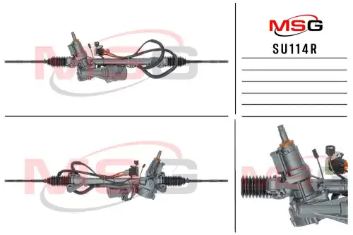 Рулевая рейка MSG SU114R