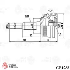ШРУС наружный TRAFORD RING GE1088