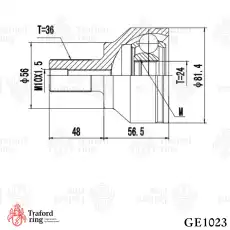 ШРУС наружный TRAFORD RING GE 1023