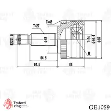 ШРУС наружный TRAFORD RING GE1059