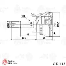 ШРУС наружный TRAFORD RING GE1115
