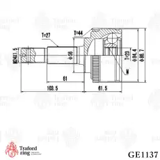 ШРУС наружный TRAFORD RING GE1137