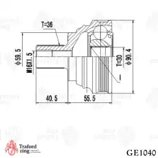 ШРУС наружный TRAFORD RING GE 1040