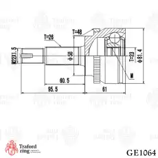ШРУС наружный TRAFORD RING GE 1064