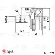 ШРУС наружный TRAFORD RING GE 1021