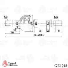 ШРУС левый!\ UAZ Hunter 02> GE1043 TRAFORD RING