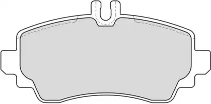 колодки дисковые торм. перед. MB DBP221303 DURON