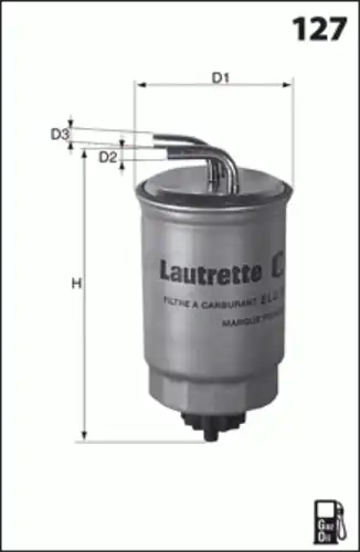 Топливный фильтр MECAFILTER G44