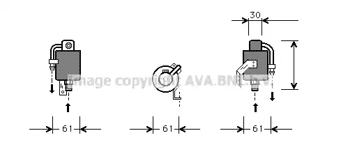 Осушитель кондиционера PRASCO MSD073